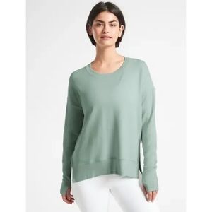 ATHLETA Coaster Luxe Sweatshirt Super Soft Thumbholes